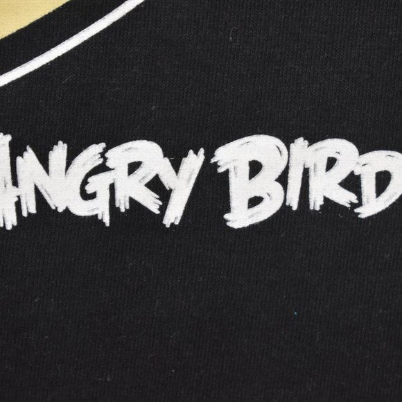 Angry Birds Mens You Wouldn't Like Me When I'm Angry Funny Black Shirt New M - Picture 4 of 5